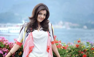 Kajal Aggarwal Outdoor Photoshoot Wallpaper
