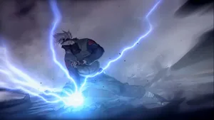 Kakashi 4k Lightning Cutter Technique Wallpaper