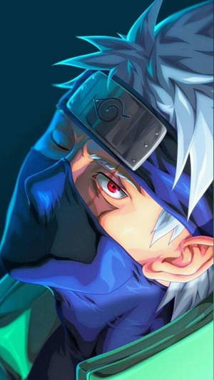 Kakashi Copy Wheel Eye Wallpaper
