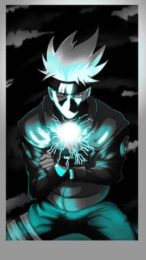 Kakashi Hatake Channeling The Power Of Susanoo Wallpaper