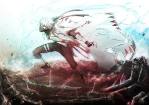 Kakashi Hatake Hokage Cloak Wallpaper