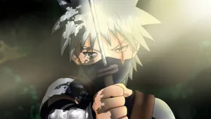 Kakashi Hatake Is Ready To Use His Mangekyō Sharingan. Wallpaper