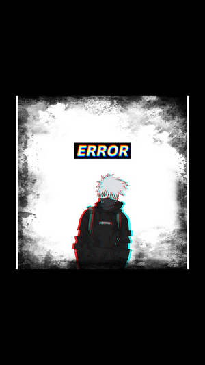 Kakashi Hatake Supreme Error Hoodie Wallpaper