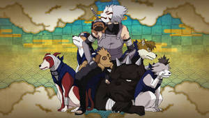Kakashi Ninja Dogs Wallpaper