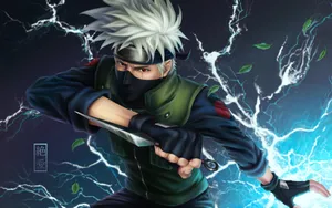 Kakashi Special Tantō Wallpaper