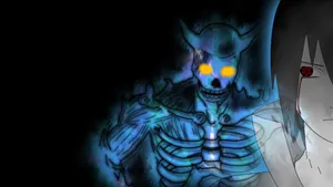 Kakashi Susanoo Unleashes Great Power Wallpaper