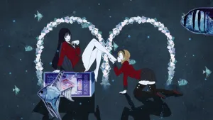 Kakegurui Cool Digital Art Wallpaper