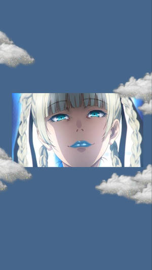 Kakegurui Kirari And Clouds Wallpaper