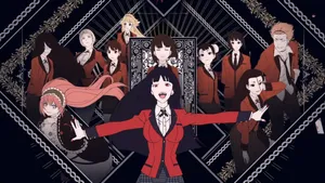 Kakegurui Series Cast Wallpaper