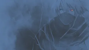 Kakshi Hatake Striking Eyes Wallpaper