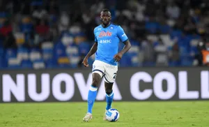 Kalidou Koulibaly Middle Football Field Wallpaper