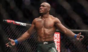 Kamaru Usman Looking Confused Wallpaper