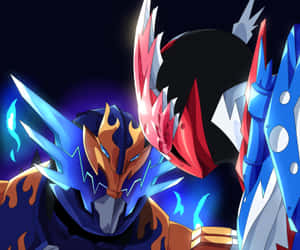 Kamen Rider Fierce Confrontation Wallpaper