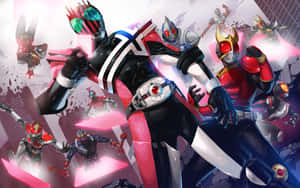 Kamen Rider Heroes Assemble Wallpaper