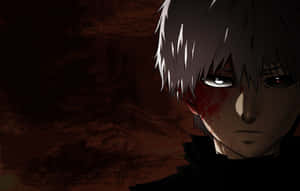 Kaneki Sad Anime Wounded Face Wallpaper