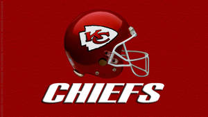 Kansas City Chiefs Logo Helmet Red Wallpaper
