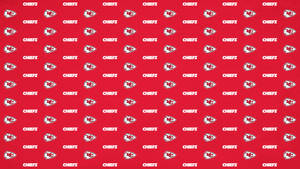 Kansas City Chiefs Logo Pattern Wallpaper