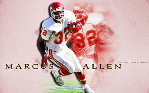 Kansas City Chiefs' Marcus Allen Wallpaper