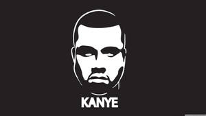 Kanye West Minimalistic Logo Wallpaper
