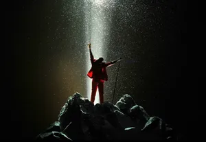 Kanye West Performing Yeezus On Tour Wallpaper