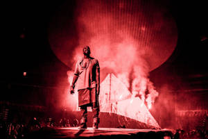 Kanye West Red Stage Wallpaper