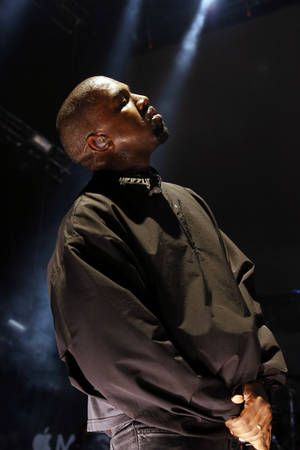 Kanye West Saint Pablo Looking Up Wallpaper