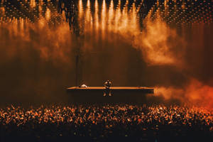 Kanye West Saint Pablo Over Crowds Wallpaper