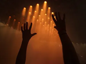 Kanye West Saint Pablo Reaching Hands Wallpaper