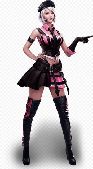 Kapella As Free Fire Character Wallpaper