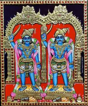 Karuppasamy Two Blue Aesthetic Wallpaper