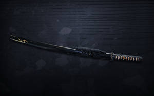 Katana Sword In Its Scabbard Wallpaper