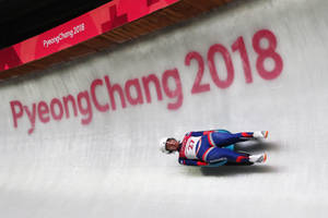 Katarina Simonakova At Winter Olympics Wallpaper