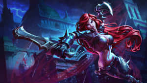 Katarinathe Sinister Blade Leagueof Legends Wallpaper