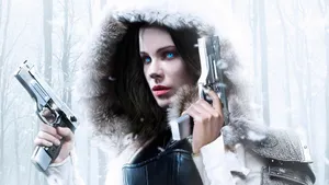 Kate Beckinsale Underworld Fictional Vampire Character Wallpaper