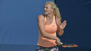 Katerina Siniakova Holding Low Wallpaper
