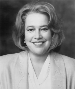 Kathy Bates Black And White Portrait Wallpaper