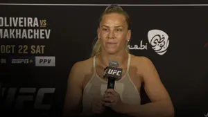 Katlyn Chookagian Holding A Microphone Wallpaper