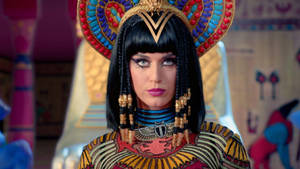 Katy Perry In Dark Horse Music Video Wallpaper