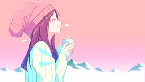Kawaii Anime Aesthetic Screen Theme Wallpaper