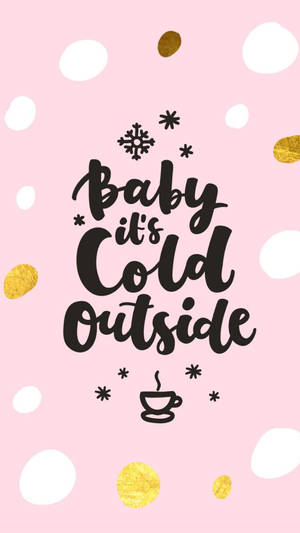 Kawaii Christmas Cold Weather Wallpaper