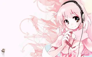 Kawaii Girl Laptop Wallpaper