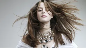 Kaya Scodelario Flowing Hair Wallpaper