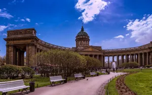 Kazan Cathedral Architecture Wallpaper