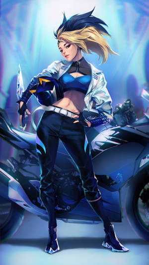 Kda Akali Cool All Out More Wallpaper