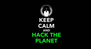 Keep Calm And Hack On Wallpaper