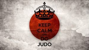 Keep Calm Do Judo Wallpaper