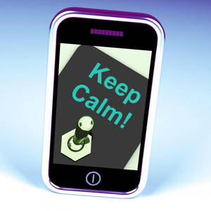 Keep Calm Iphone Portrait Wallpaper