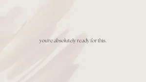 Keep Positive Thoughts Wallpaper