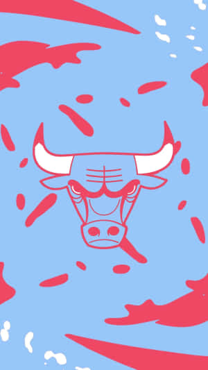 Keep The Spirit Of The Chicago Bulls Burning On Your Device With This Vibrant Wallpaper. Wallpaper