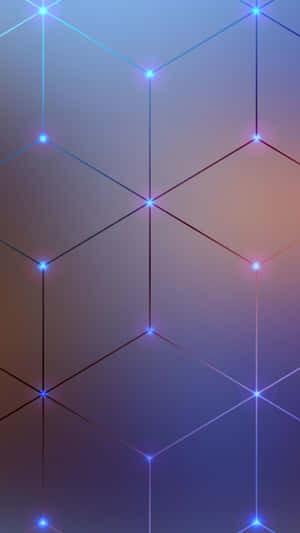 Keep Up With The Latest Trends With This Geometric Iphone Wallpaper